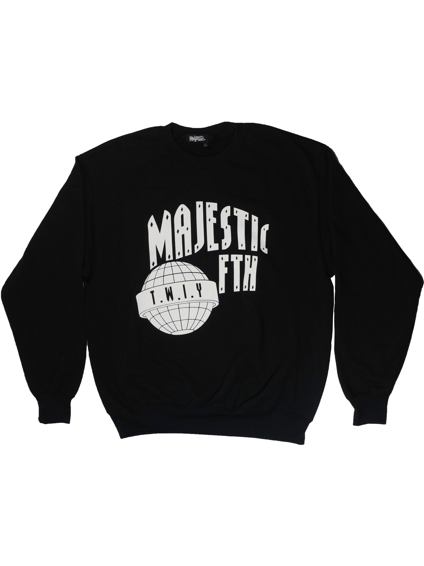 Crew neck T.W.I.Y // BLACK